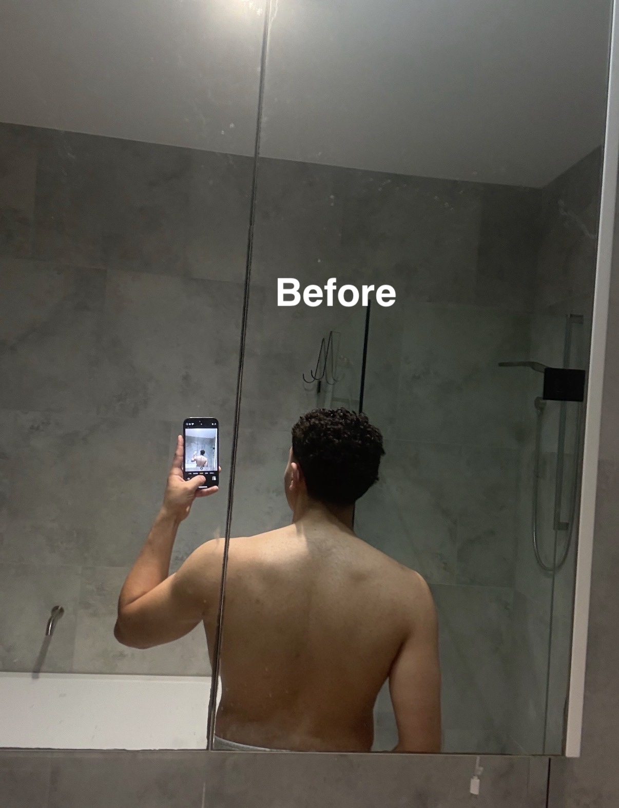 Pre-training body composition analysis