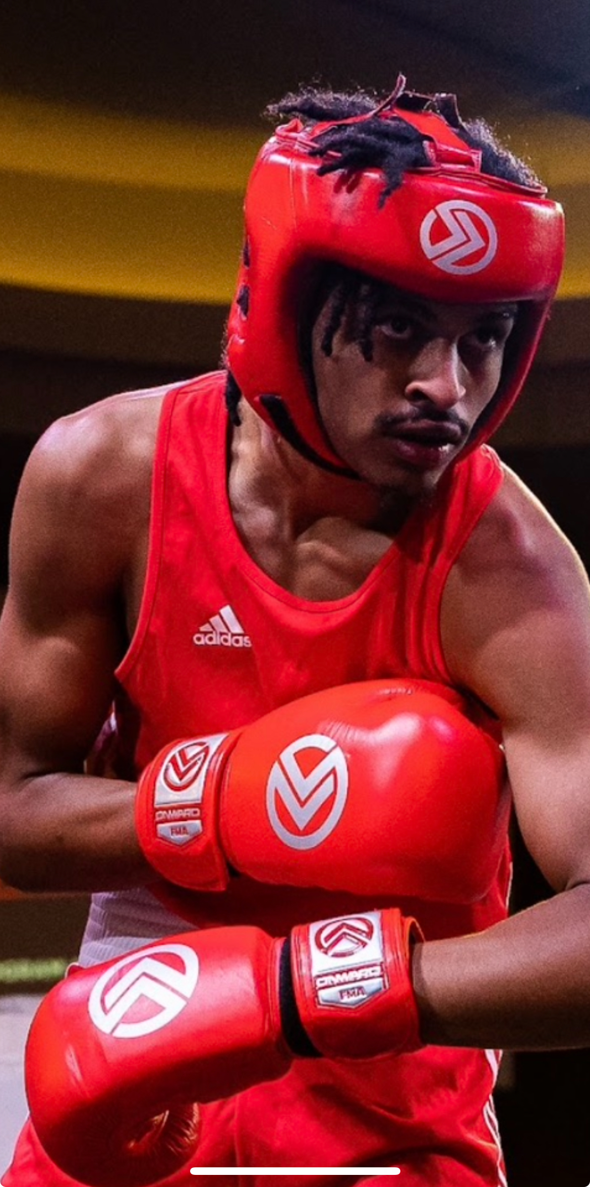 Portrait while in the ring